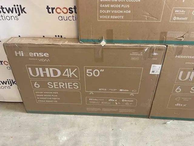 Hisense 50 inch televisie (3x) - afbeelding 3 van  9