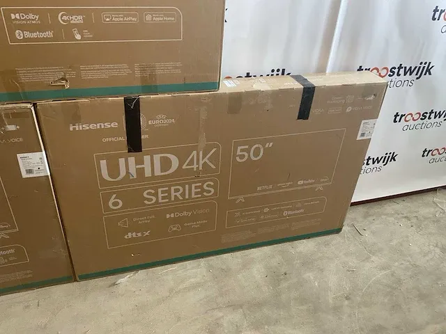 Hisense 50 inch televisie (3x) - afbeelding 4 van  9