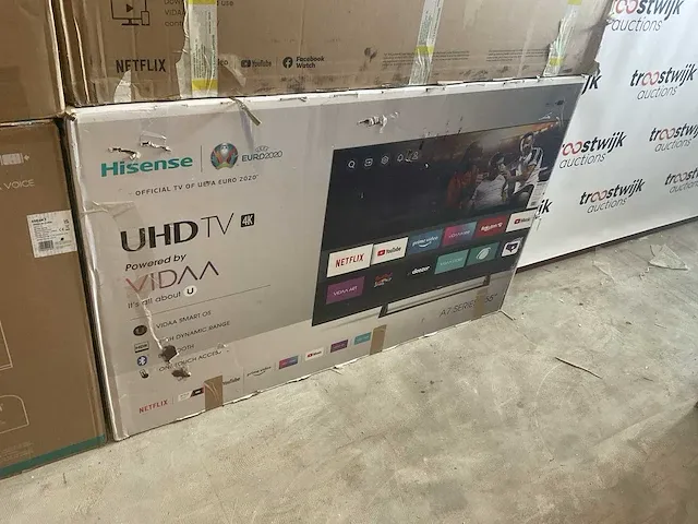 Hisense 55 inch televisie (4x) - afbeelding 5 van  10