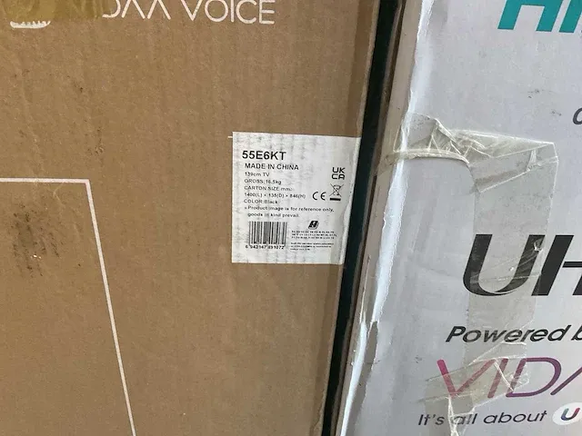 Hisense 55 inch televisie (4x) - afbeelding 7 van  10