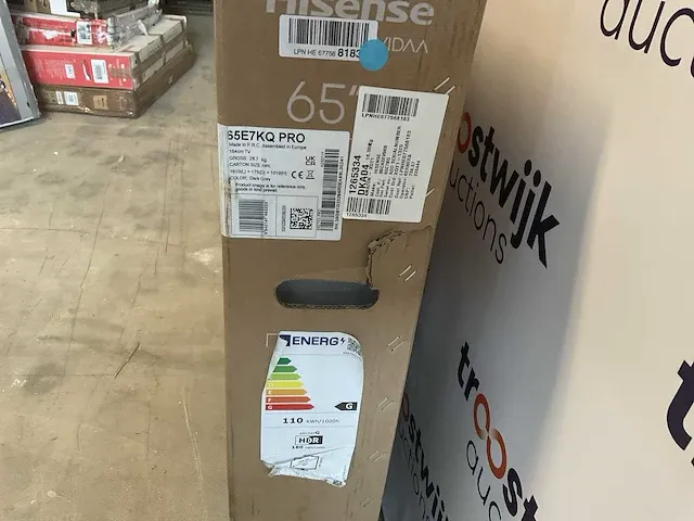 Hisense 65 inch qled 4k televisie - afbeelding 4 van  7