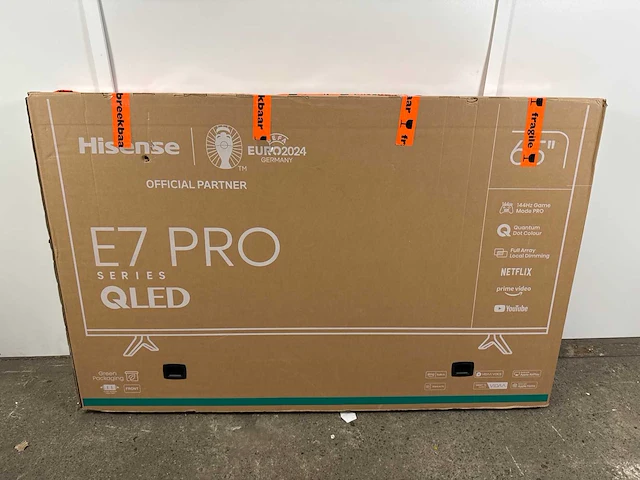 Hisense 65e7nq pro (2024) - afbeelding 2 van  3