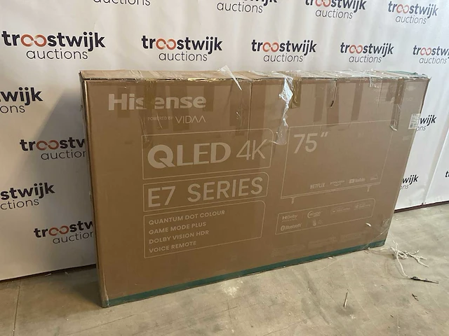 Hisense 75 inch qled televisie - afbeelding 7 van  9