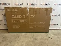Hisense 75 inch qled televisie - afbeelding 1 van  9