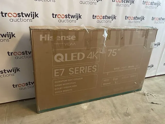 Hisense 75 inch qled televisie - afbeelding 7 van  9