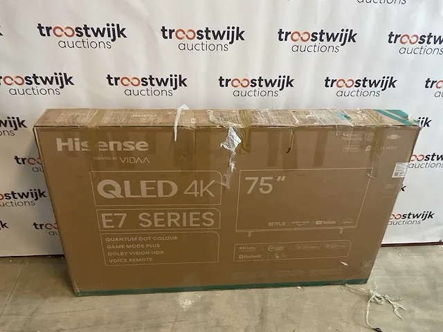 Hisense 75 inch qled televisie - afbeelding 8 van  9