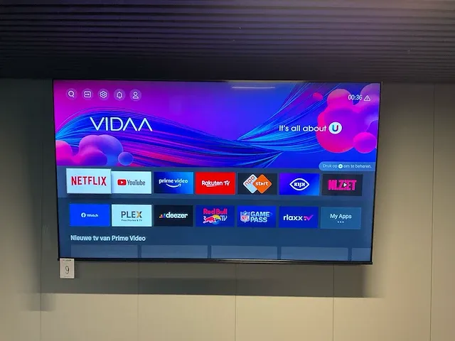 Hisense 75a70gq televisie - afbeelding 1 van  4