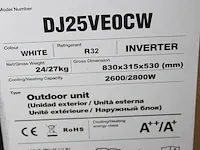 Hisense aircoproducten w.o. vier indoor units, outdoor unit en diverse losse producten. compleetheid onbekend - afbeelding 3 van  4