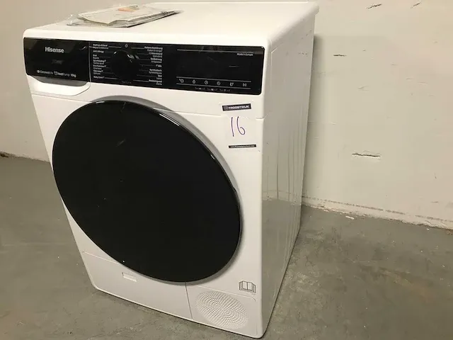 Hisense dh5v13uw warmtepomp droger - afbeelding 2 van  5