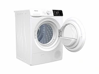 Hisense dhge901 wasdroger vrijstaand voorbelading 9 kg a++ wit - afbeelding 4 van  14