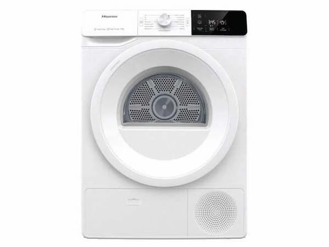 Hisense dhge901 wasdroger vrijstaand voorbelading 9 kg a++ wit - afbeelding 6 van  14