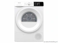 Hisense dhge901 wasdroger vrijstaand voorbelading 9 kg a++ wit
