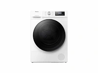 Hisense dhqa902u wasdroger vrijstaand voorbelading 9 kg a++ wit - afbeelding 1 van  11