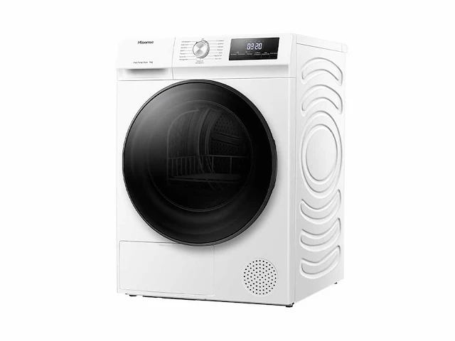 Hisense dhqa902u wasdroger vrijstaand voorbelading 9 kg a++ wit - afbeelding 9 van  11