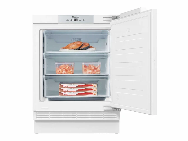 Hisense fuv124d4awe diepvriezer vrieskast ingebouwd 101 l e wit - afbeelding 4 van  6