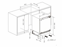 Hisense fuv124d4awe diepvriezer vrieskast ingebouwd 101 l e wit - afbeelding 5 van  6