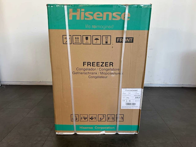 Hisense fuv124d4awe diepvriezer vrieskast ingebouwd 101 l e wit - afbeelding 6 van  6