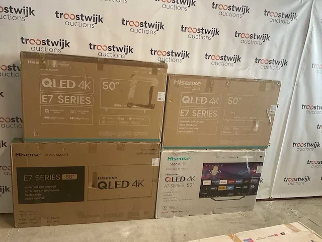 Hisense qled 50 inch televisie - afbeelding 1 van  10