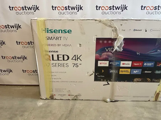 Hisense qled 75 inch televisie - afbeelding 2 van  10