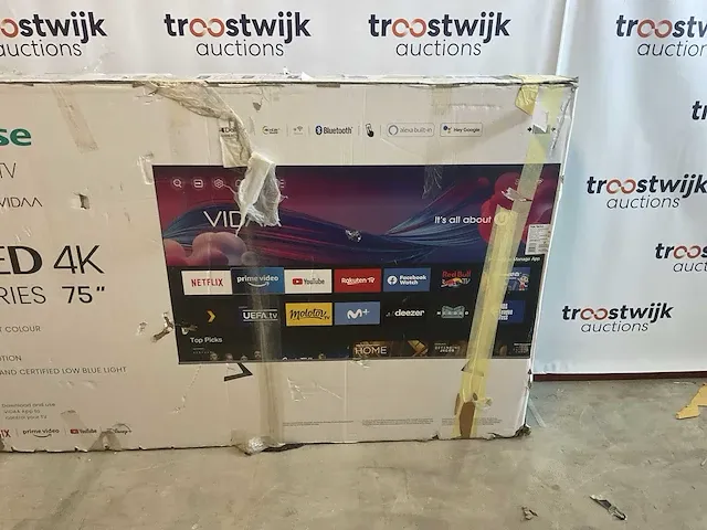 Hisense qled 75 inch televisie - afbeelding 3 van  10