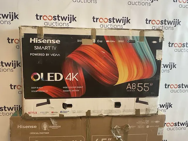 Hisense qled , oled televisie (2x) - afbeelding 3 van  9