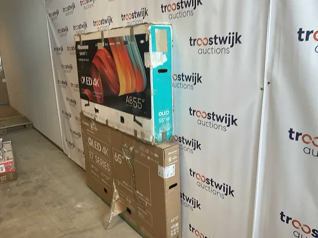 Hisense qled , oled televisie (2x) - afbeelding 7 van  9