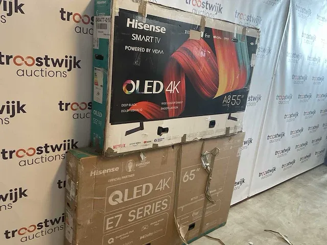 Hisense qled , oled televisie (2x) - afbeelding 8 van  9