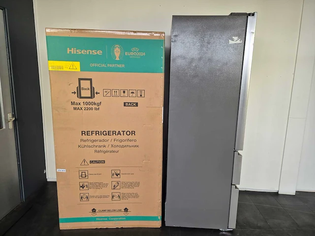 Hisense rf632n4wie amerikaanse koelkast vrijstaand 485 l e grijs, roestvrijstaal - afbeelding 5 van  11