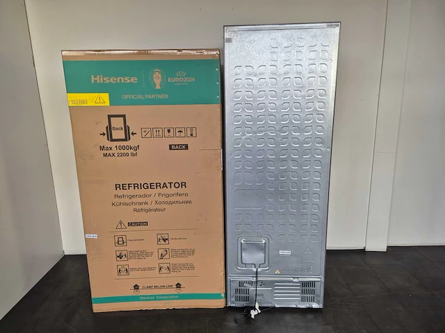Hisense rf632n4wie amerikaanse koelkast vrijstaand 485 l e grijs, roestvrijstaal - afbeelding 8 van  8