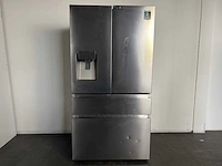 Hisense rf728n4sase, multi-deur koelkast-vriezer met niet-aangesloten water- en ijsmaker, energieklasse e, roestvrij staal - afbeelding 1 van  7