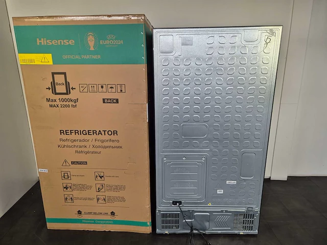 Hisense rf749n4swfe amerikaanse koelkast vrijstaand 579 l e zwart - afbeelding 6 van  10
