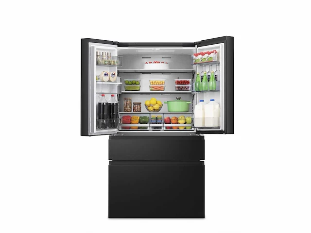 Hisense rf749n4swfe amerikaanse koelkast vrijstaand 579 l e zwart - afbeelding 9 van  10