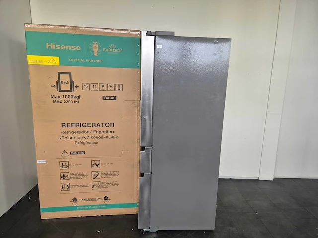 Hisense rf749n4wif amerikaanse koelkast vrijstaand 579 l f roestvrijstaal - afbeelding 5 van  10