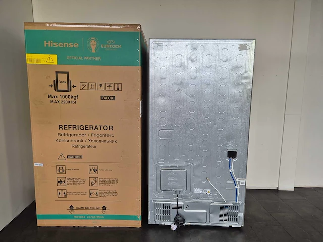 Hisense rf750n4isf amerikaanse koelkast vrijstaand 596 l f roestvrijstaal - afbeelding 15 van  18
