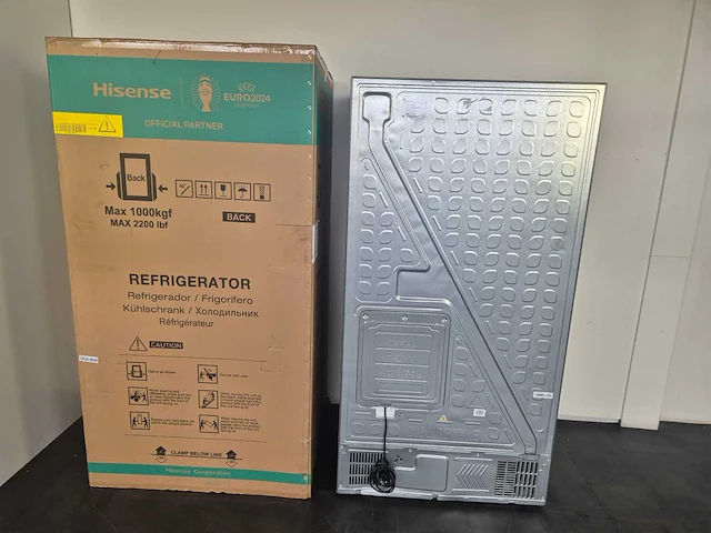 Hisense rq758n4sai1 amerikaanse koelkast vrijstaand 609 l f roestvrijstaal - afbeelding 12 van  16