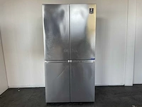 Hisense rq758n4sai1 amerikaanse koelkast vrijstaand 609 l f roestvrijstaal