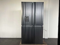 Hisense rq758n4swf1 amerikaanse koelkast vrijstaand 606 l f zwart - afbeelding 1 van  5