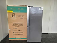 Hisense rq760n4aif amerikaanse koelkast vrijstaand 540 l f roestvrijstaal - afbeelding 1 van  11