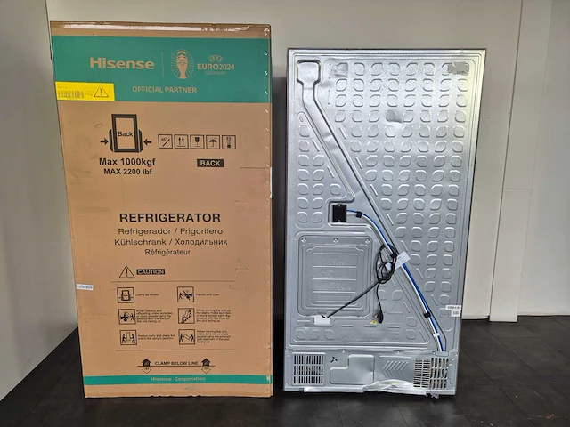 Hisense rq760n4aif amerikaanse koelkast vrijstaand 540 l f roestvrijstaal - afbeelding 6 van  11