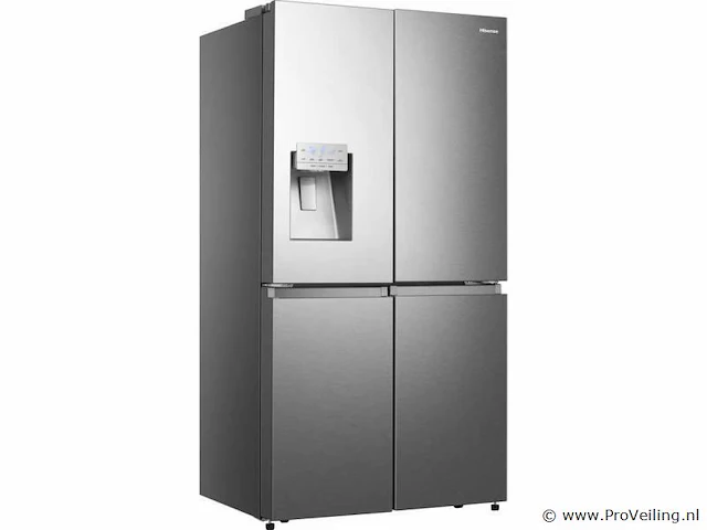 Hisense rq760n4aif amerikaanse koelkast vrijstaand 540 l f roestvrijstaal - afbeelding 6 van  10