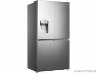 Hisense rq760n4aif amerikaanse koelkast vrijstaand 540 l f roestvrijstaal - afbeelding 6 van  10