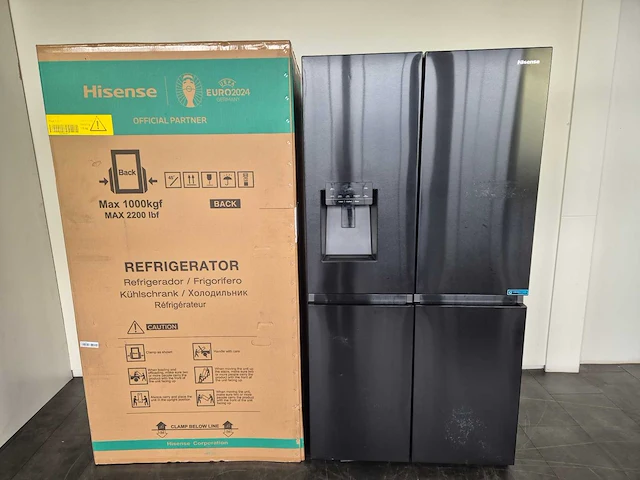 Hisense rq760n4bff amerikaanse koelkast 178cm - afbeelding 1 van  7