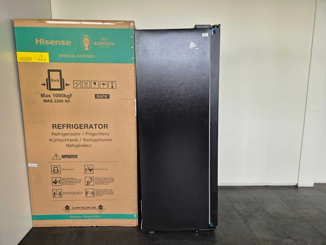 Hisense rs741n4wbe amerikaanse koelkast vrijstaand 578 l e zwart - afbeelding 3 van  10