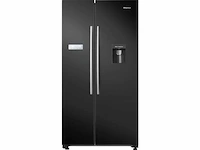 Hisense rs741n4wbe amerikaanse koelkast vrijstaand 578 l e zwart - afbeelding 1 van  7