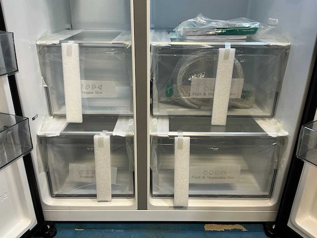 Hisense rs818n4ifd.. vrijstaande amerikaanse koelkast - afbeelding 7 van  22