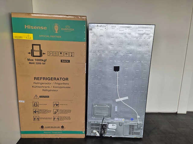 Hisense rs818n4tfe amerikaanse koelkast vrijstaand 632 l e zwart - afbeelding 7 van  12