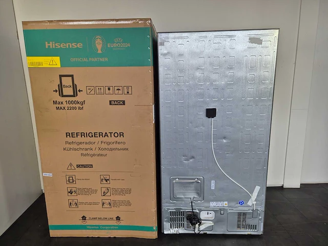 Hisense rs818n4tie amerikaanse koelkast vrijstaand 632 l e roestvrijstaal - afbeelding 6 van  6