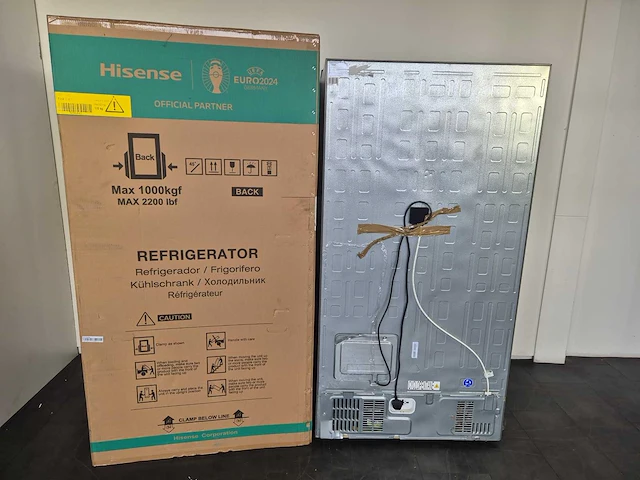 Hisense rs818n4tie amerikaanse koelkast vrijstaand 632 l e roestvrijstaal - afbeelding 6 van  6