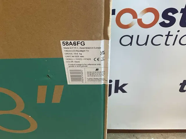 Hisense televisie (4x) - afbeelding 6 van  11
