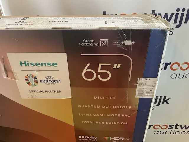 Hisense uled 65 inch televisie - afbeelding 3 van  8
